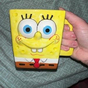 3D SpongeBob square pants mug